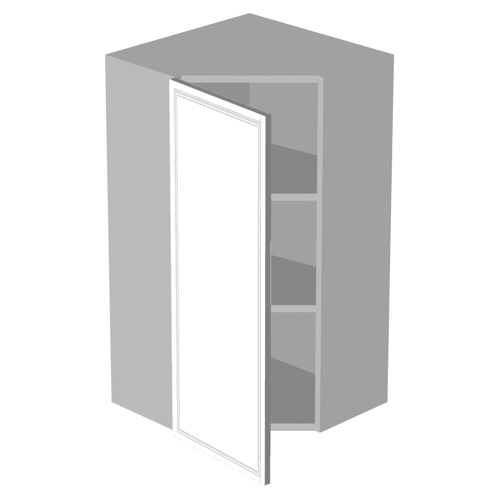 Кухонный шкаф угловой трапециевидный 920х600х600х300мм Серый